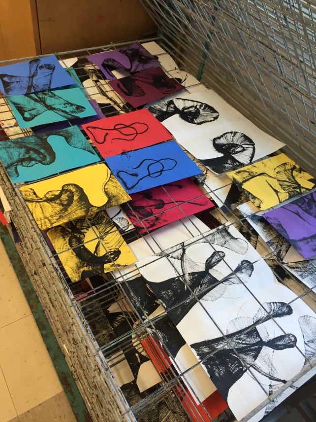 String Prints | Ms. Amsler's Artroom