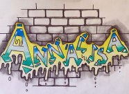 Graffiti Mit Dem Eigenen Namen Von Meike OLOVFM