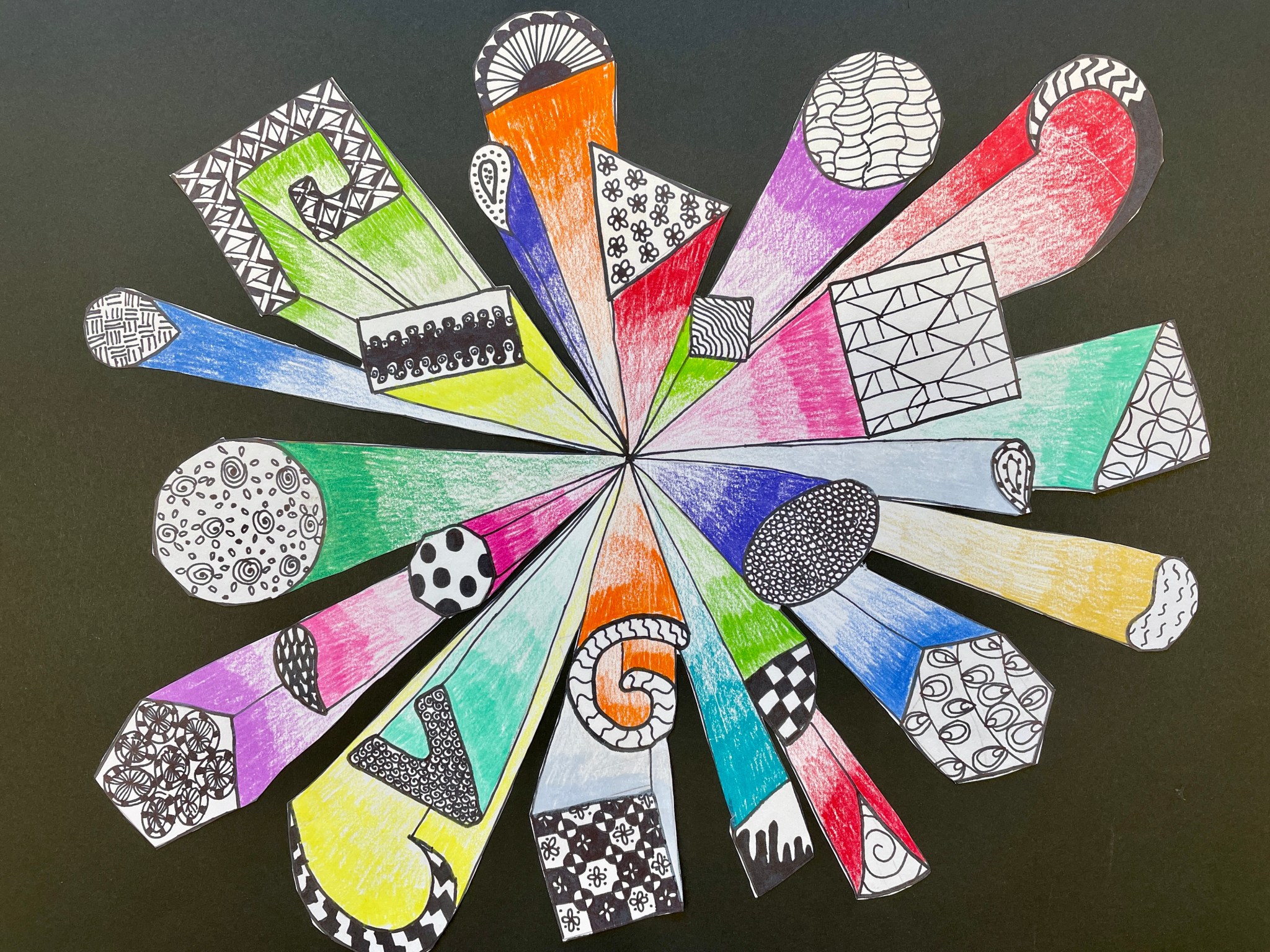 One Point Perspective Optical Illusion Drawings | Ms. Amsler's Artroom