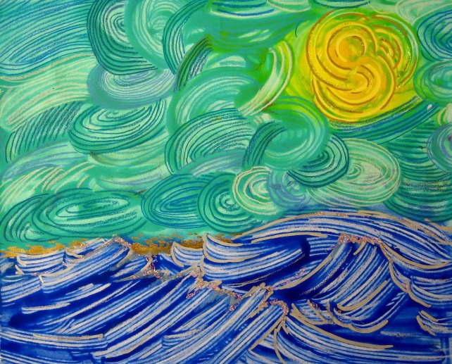 Paste Paper Masterpieces! | Ms. Amsler's Artroom
