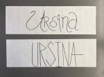 Abstract Splatter Name Designs | Ms. Amsler's Artroom
